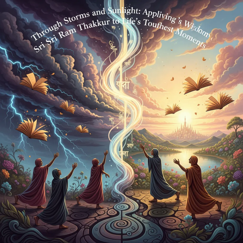 Through Storms and Sunlight: Applying Sri Sri Ram Thakur’s Wisdom to Life’s Toughest Moments